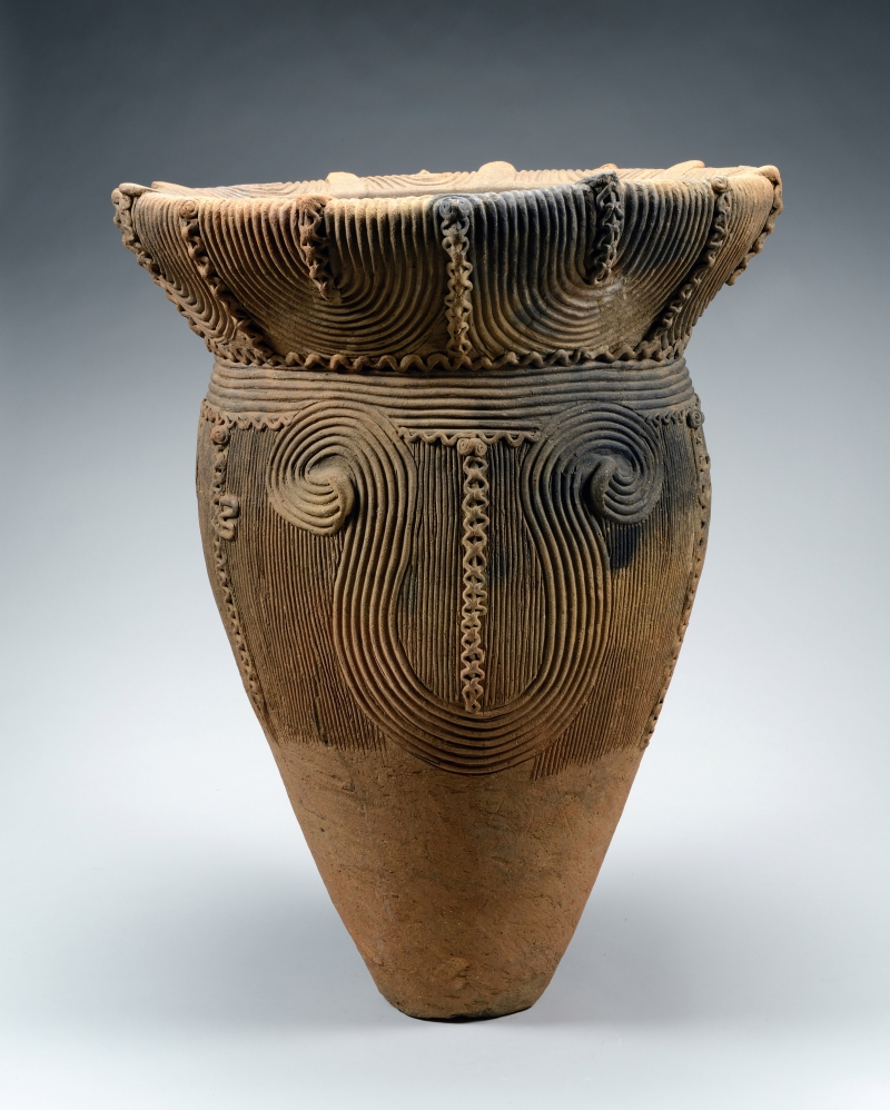 Grand bol en poterie
