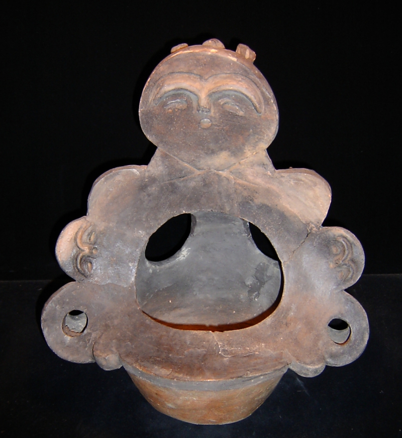 Poterie en forme d'encensoir