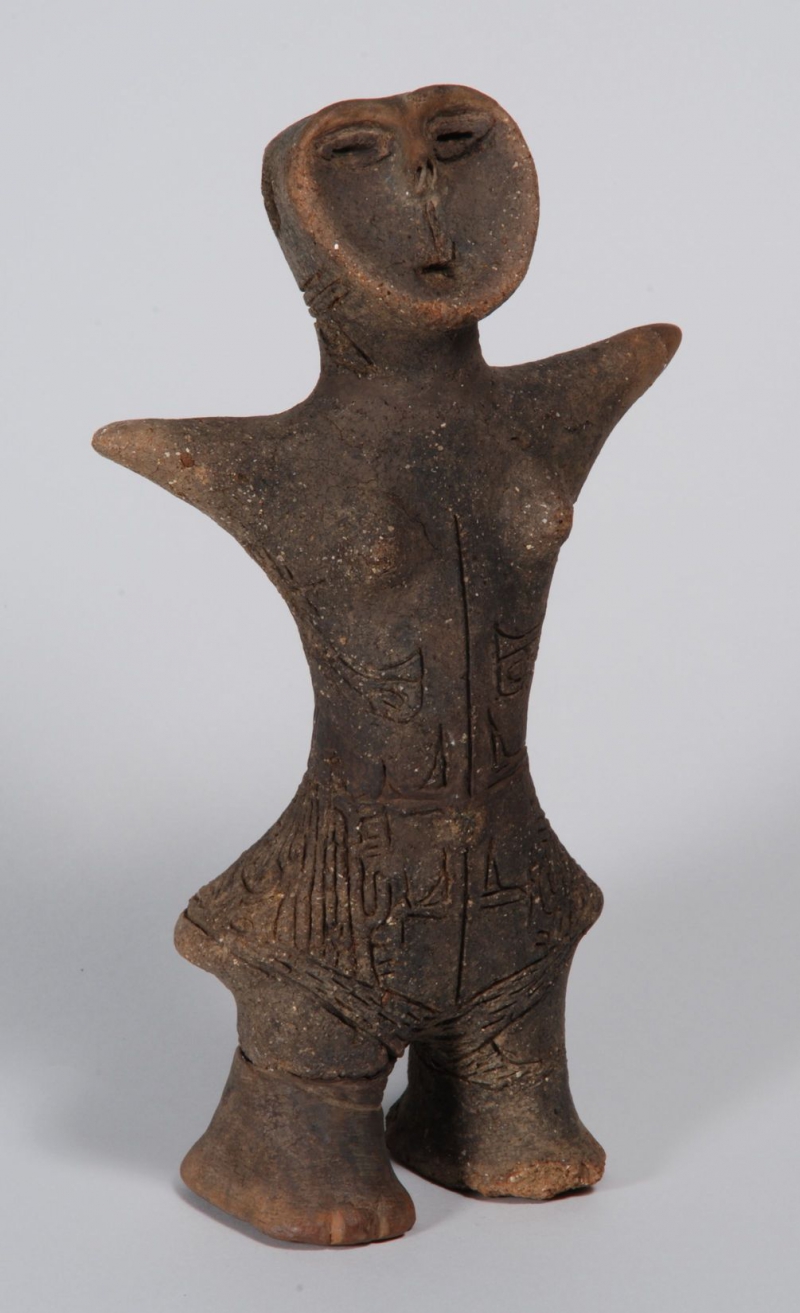 Dogu excavés du site de  Sakaue