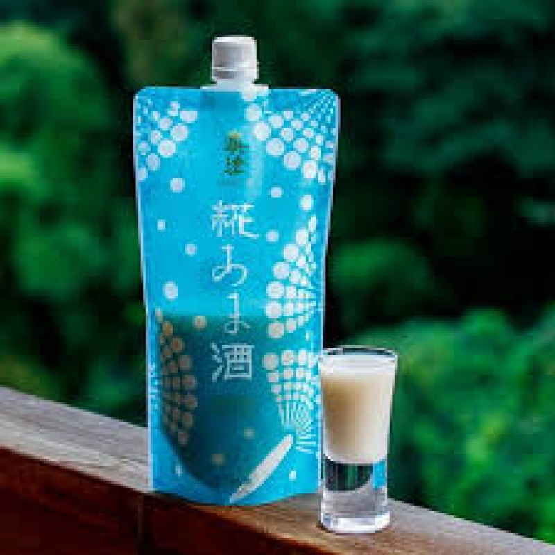 ルバーブ甘酒・雑穀甘酒